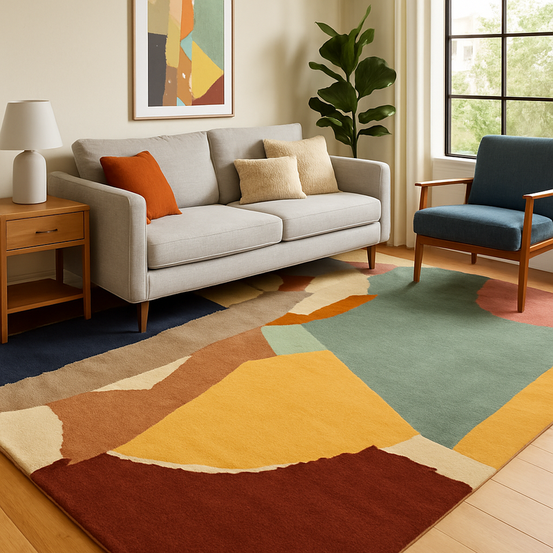 Straterra Hand-Tufted Wool Handmade Carpet