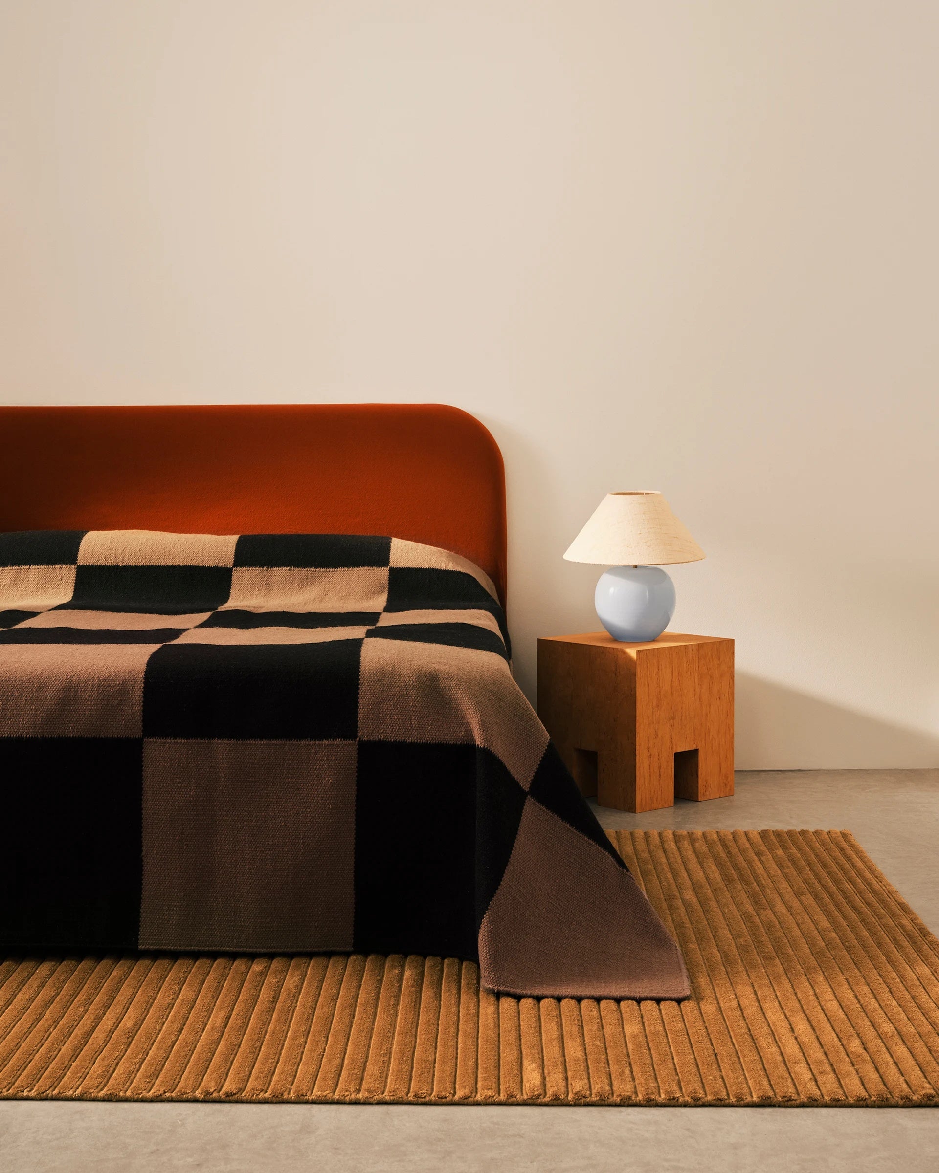 Linalux Gold woolen Hand Tufted Carpet