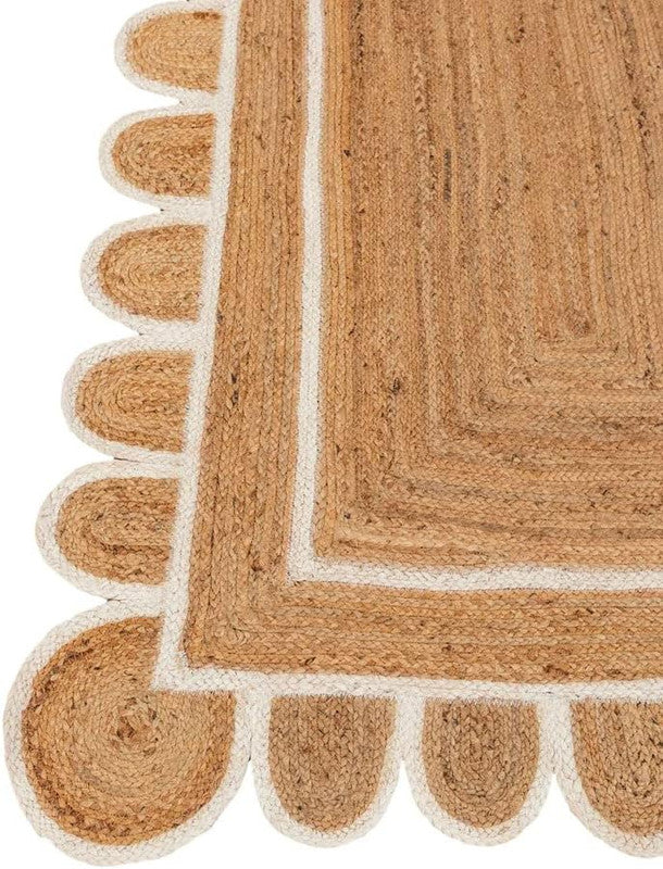 Elora Edge Rectangular Braided Jute Carpet