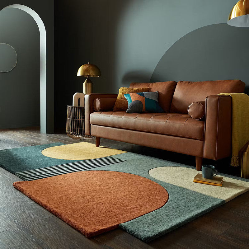 Formora Hand-Tufted Wool Multicolor Handmade Carpet