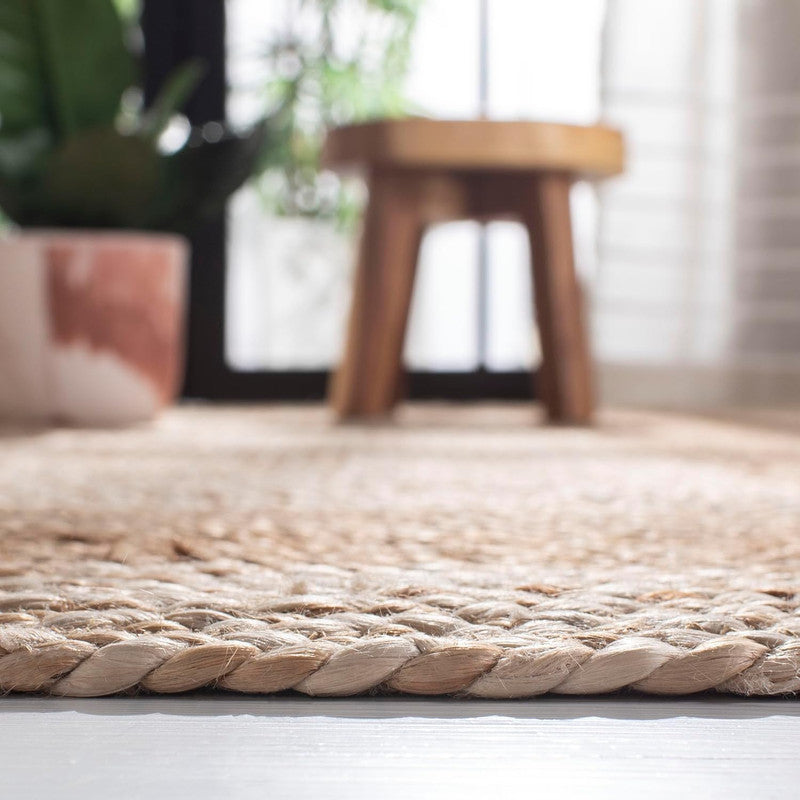 Sundial Fade Braided Natural Jute Carpet