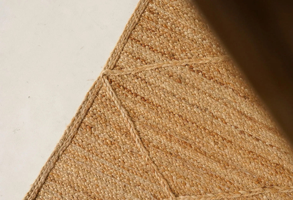 Lunara Diamond Natural Fiber Jute Carpet
