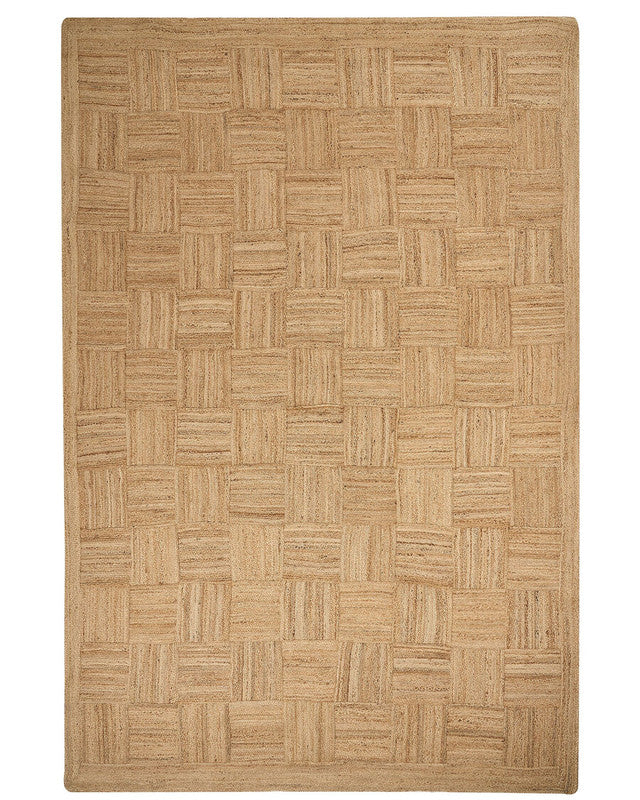 Tessra Natural Rectangular Braided Jute Carpet
