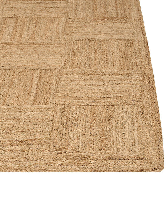 Tessra Natural Rectangular Braided Jute Carpet