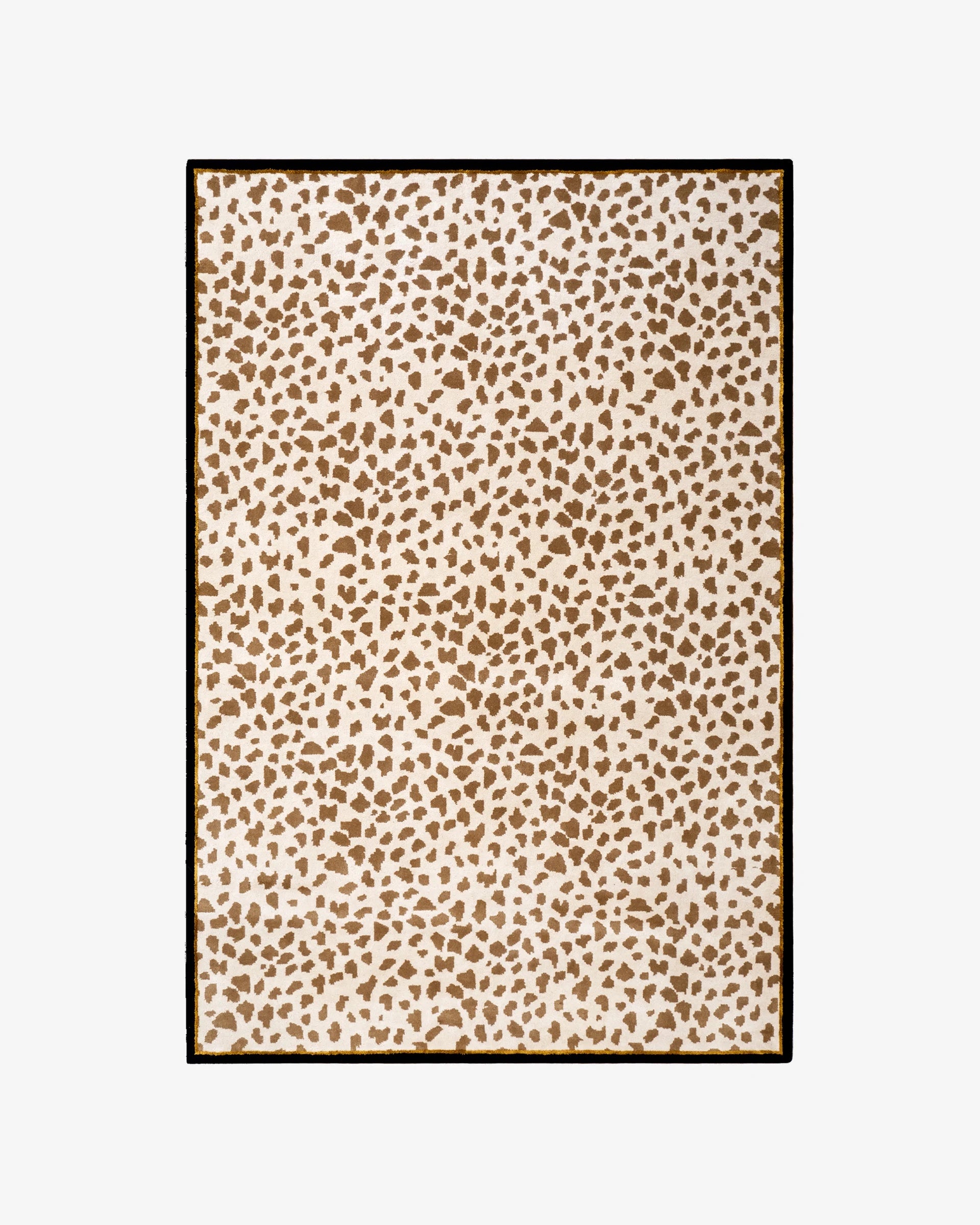 Fleck ivory beige woolen Hand Tufted Carpet