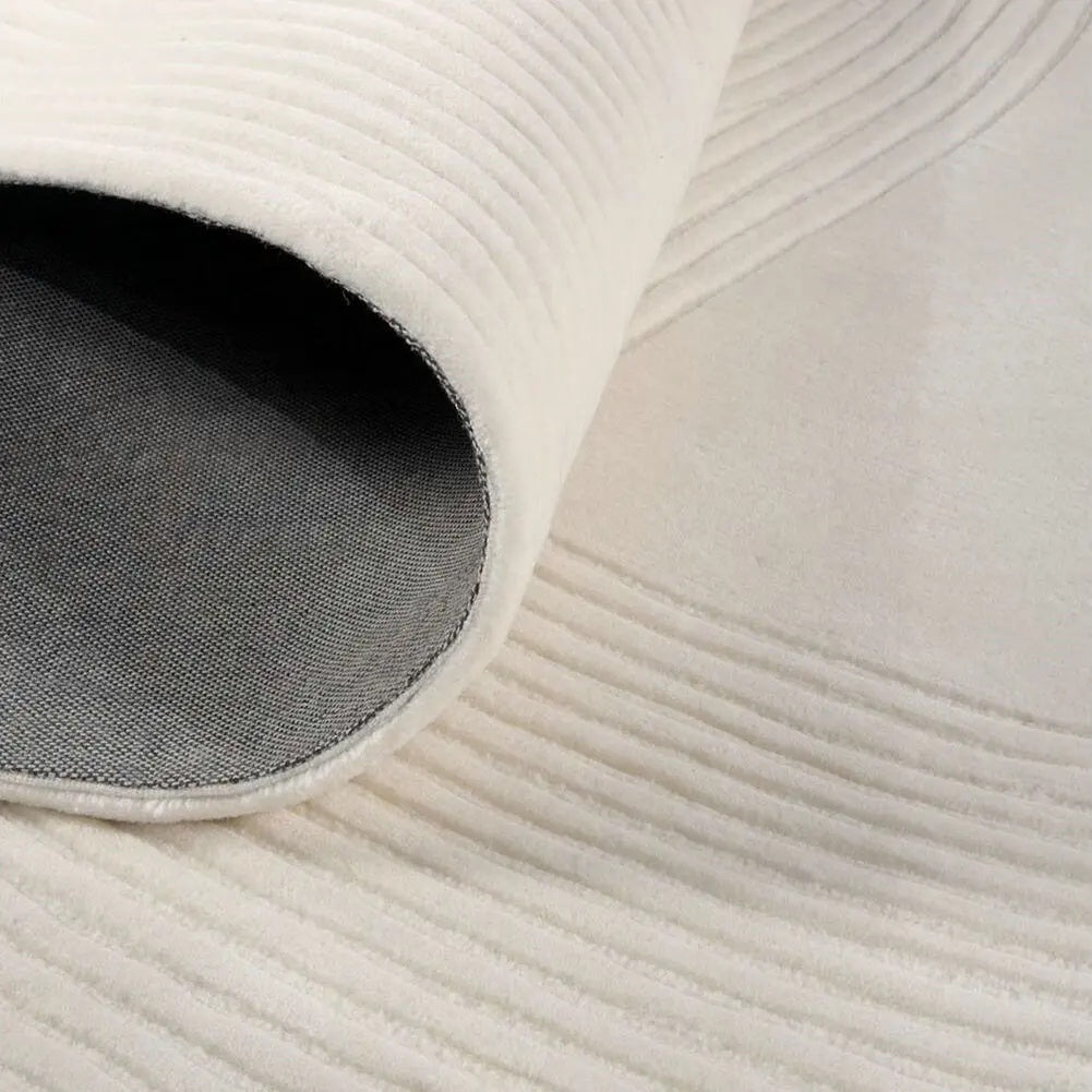 Irregular Shaped Rug Flowform Hand Tufted Carpet