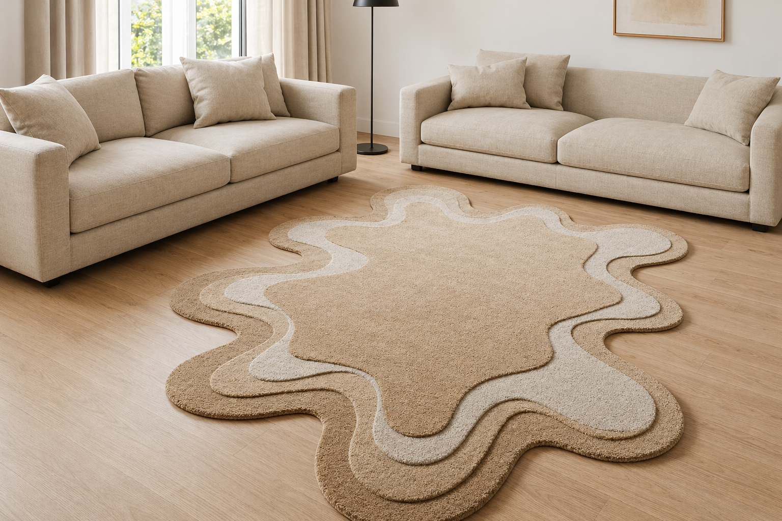 What Are Irregular Shape Rugs? A Modern Trend in Indian Home Decor