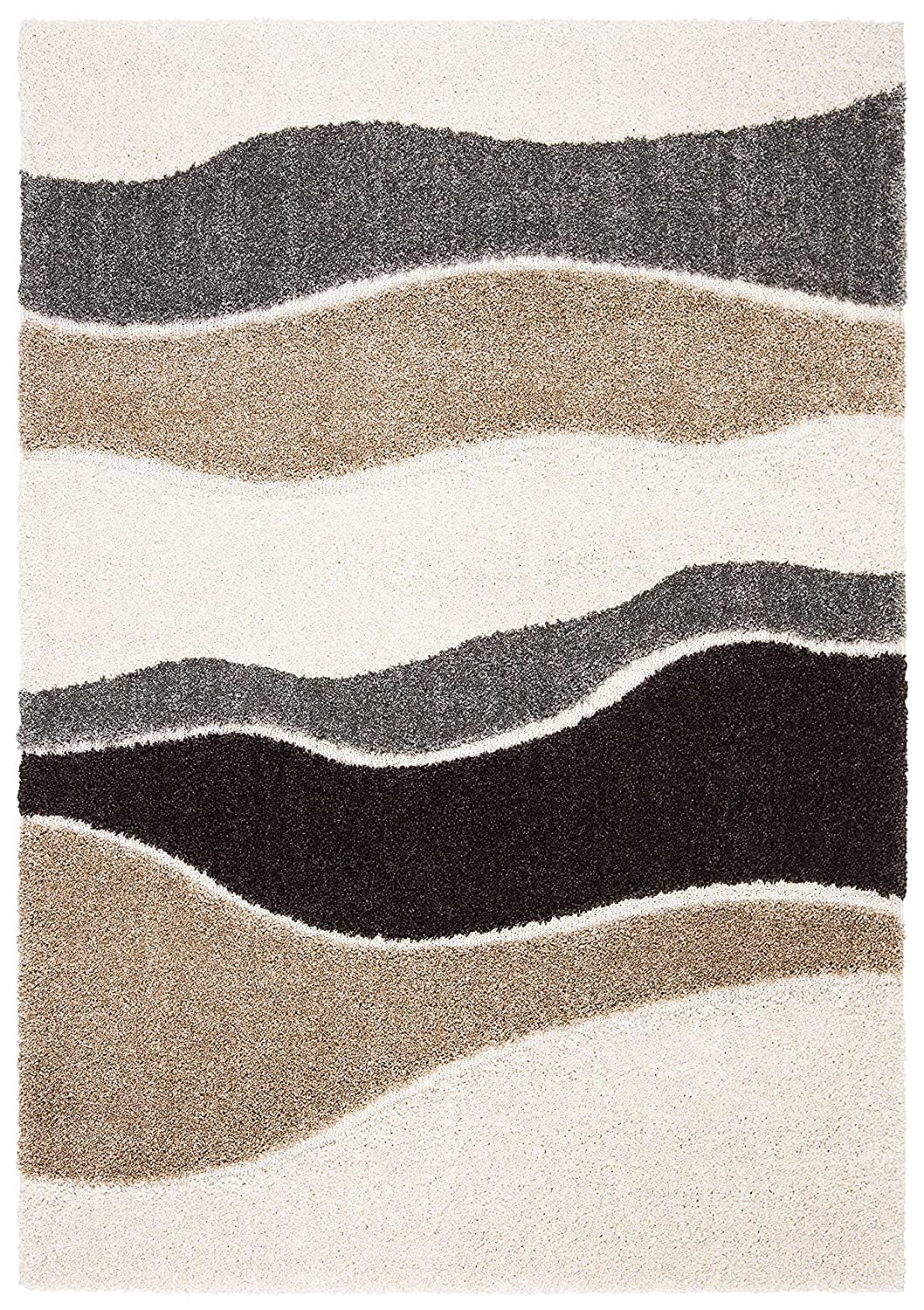 Order Beige Wave Shaggy Carpet Online - Rug Room