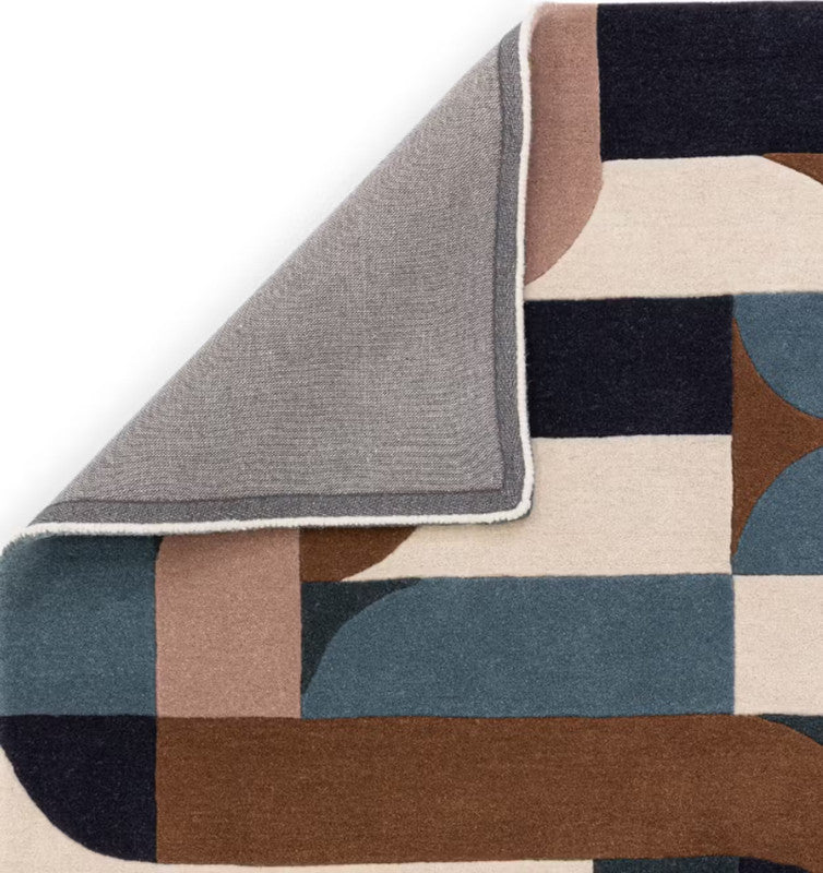 Gridlock Hand Tufted Wool Carpet