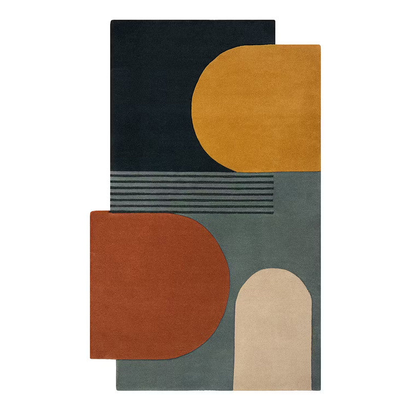 Formora Hand-Tufted Wool Multicolor Handmade Carpet