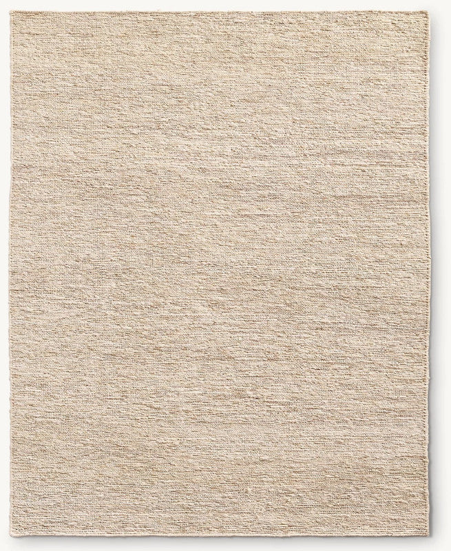 Sandstone Oatmeal Solid Hand-Knotted Jute Carpet