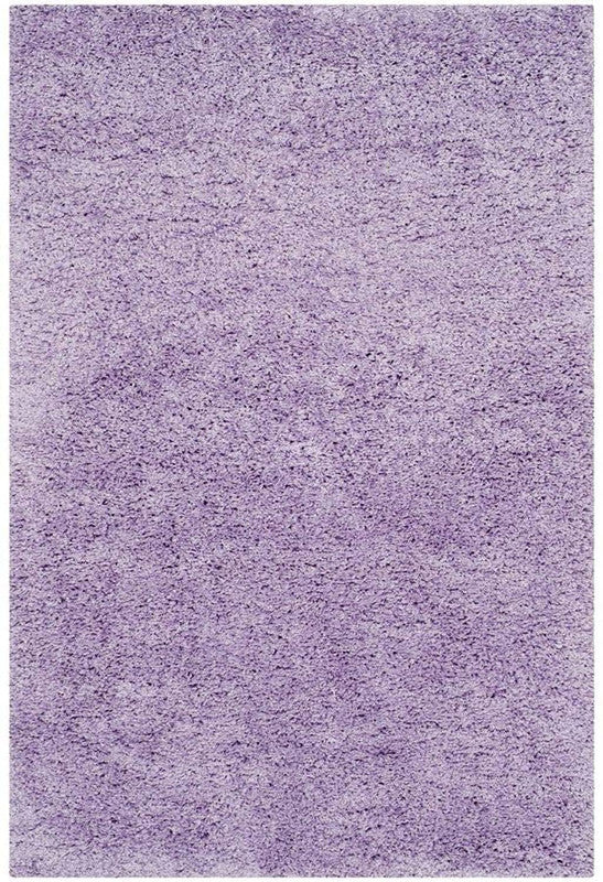 Lavender Plush Shaggy Carpet