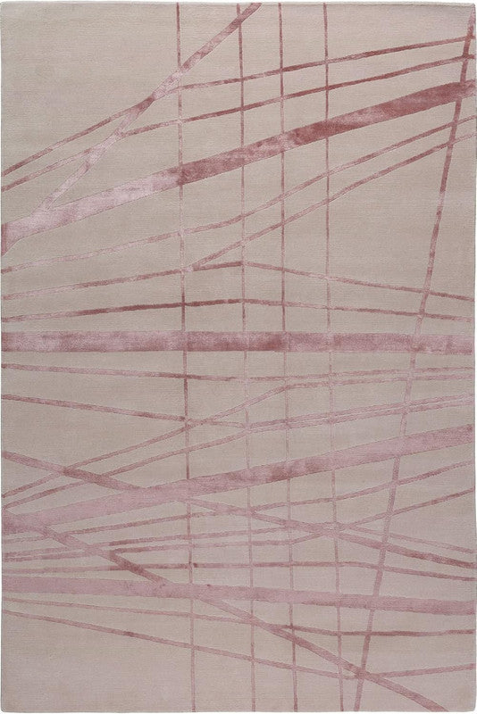 Rose Weave Hand-Tufted Wool & Silk Carpet