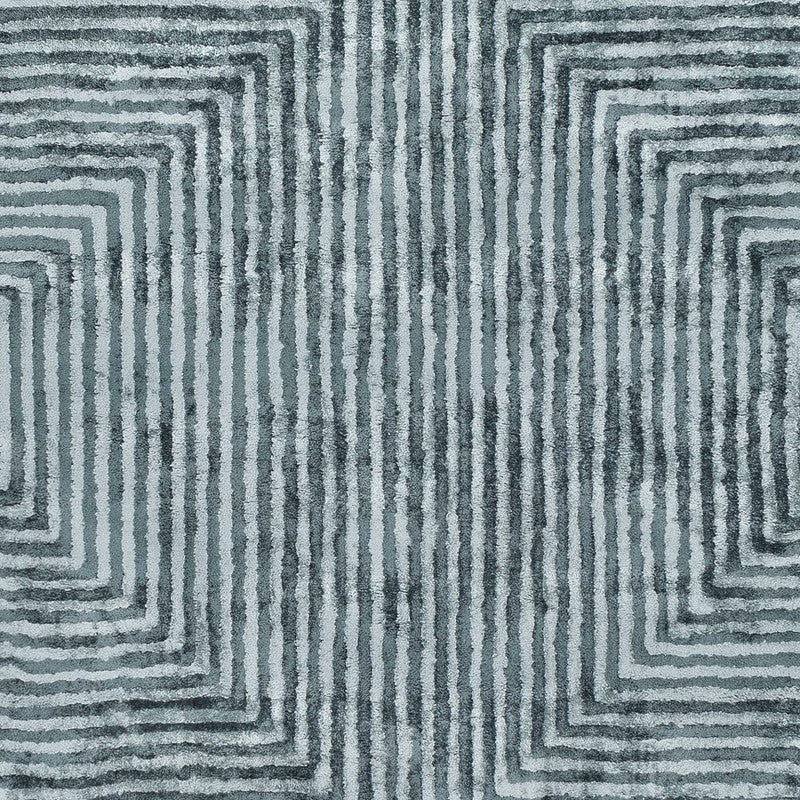 Textured fabric pattern with wavy lines in gray tones