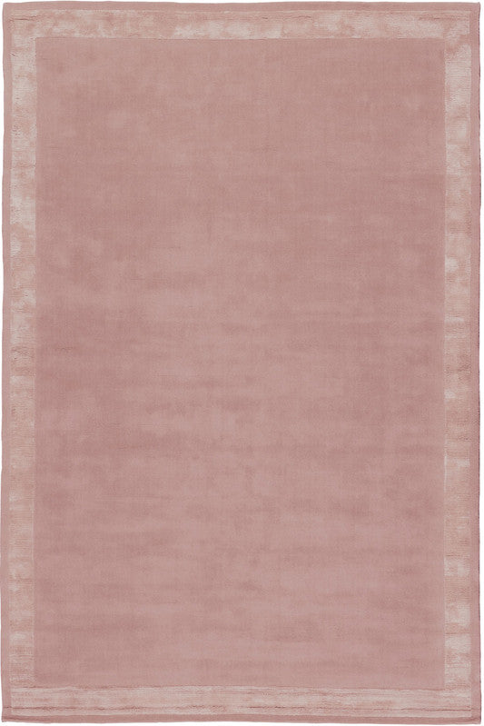 Blush Frame Hand-Tufted Wool & Silk Carpet