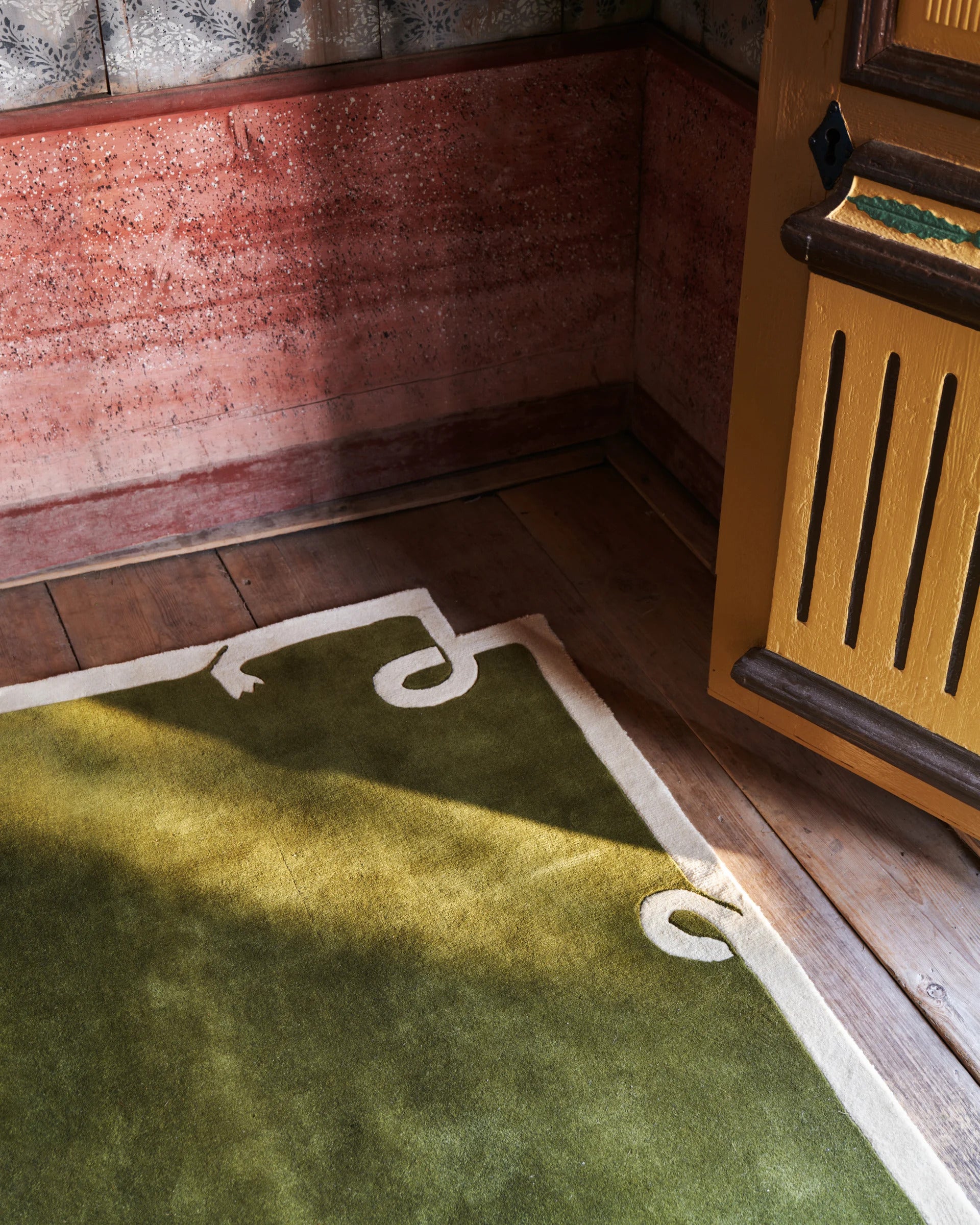 Loop Tufted Rug Loops Woolen Hand Tufted Carpet