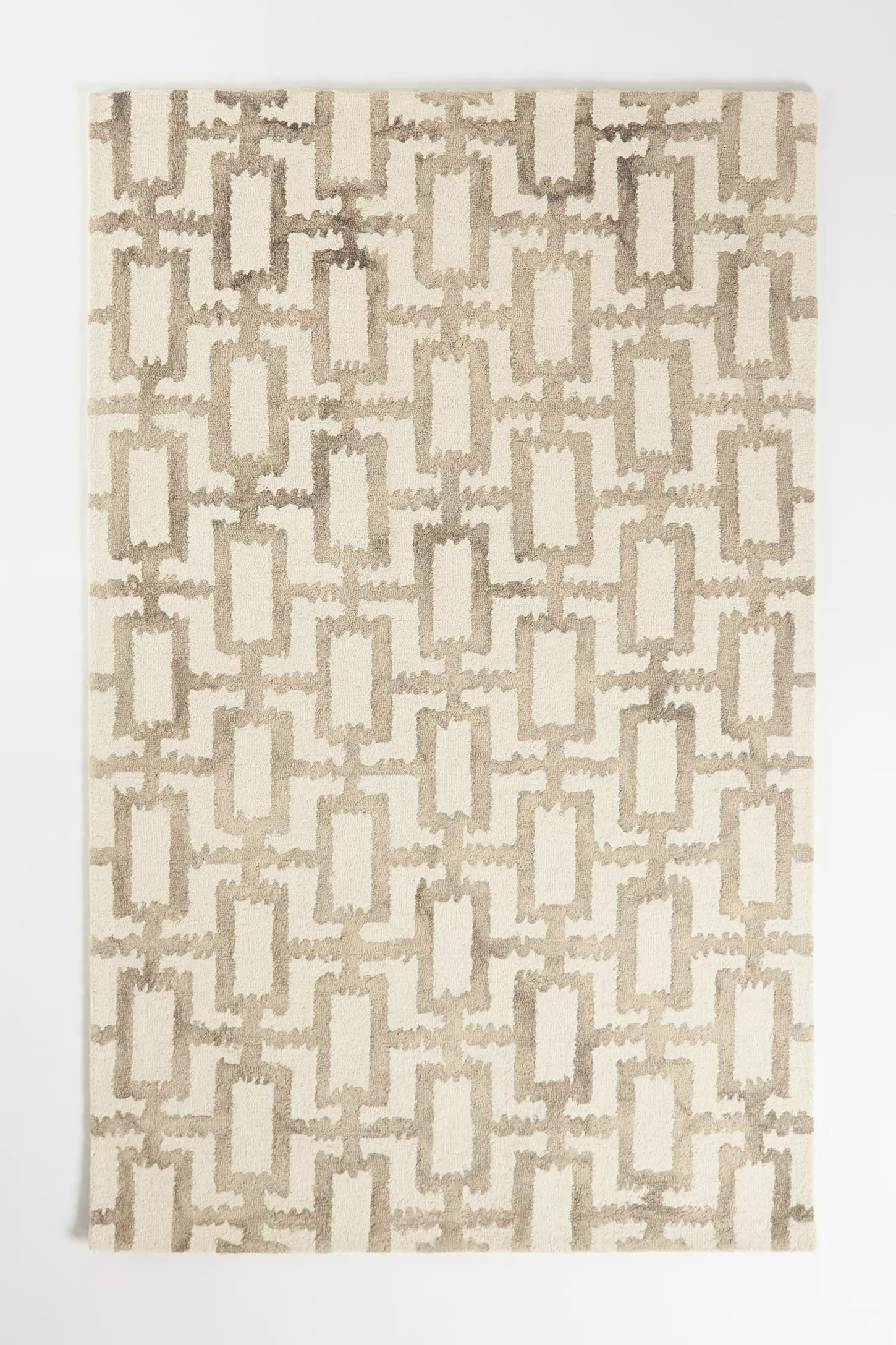 Rug Room Blocco Woolen Hand-Tufted Carpet