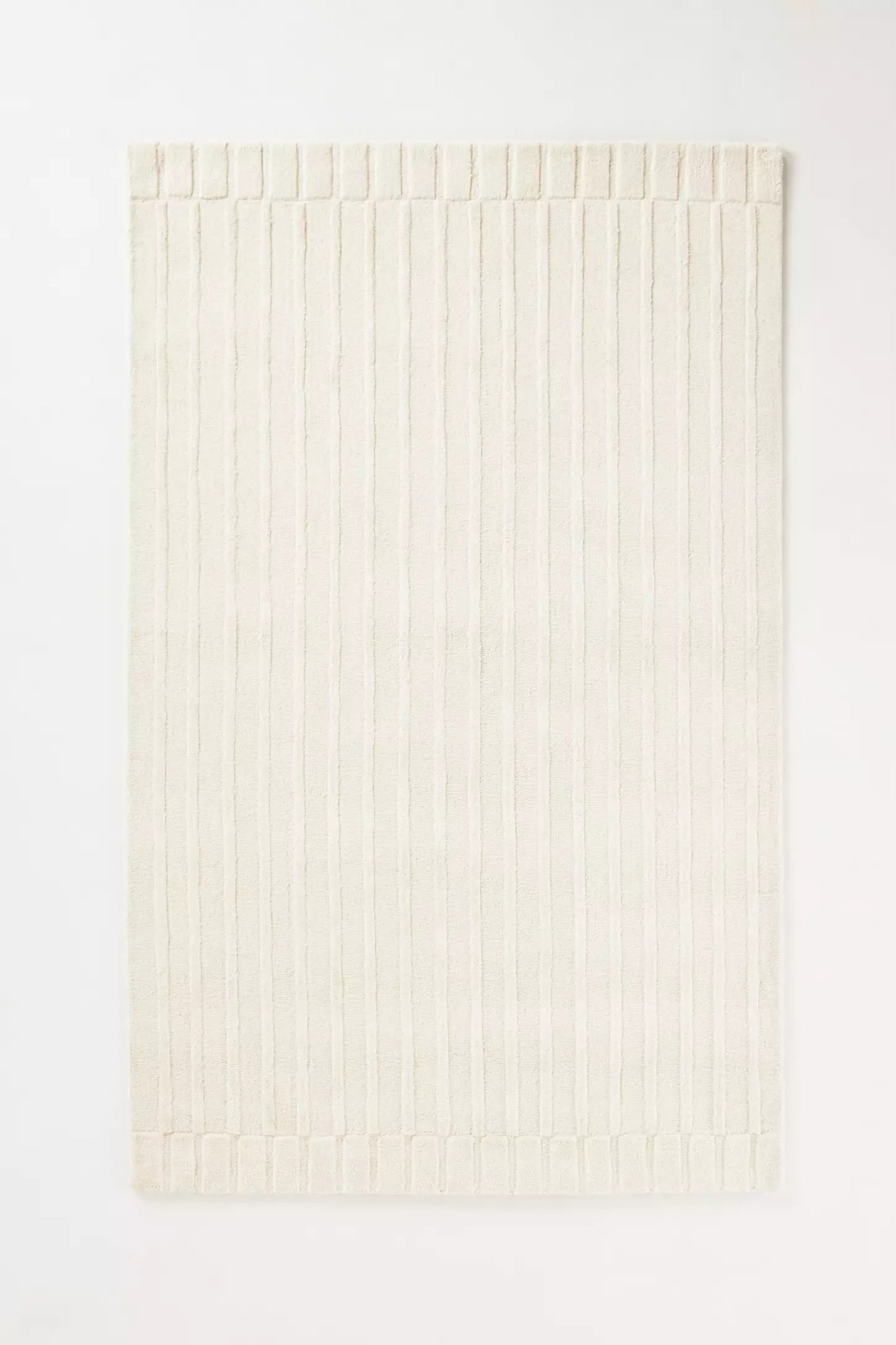 Fira Ivory Woolen Hand Tufted Carpet