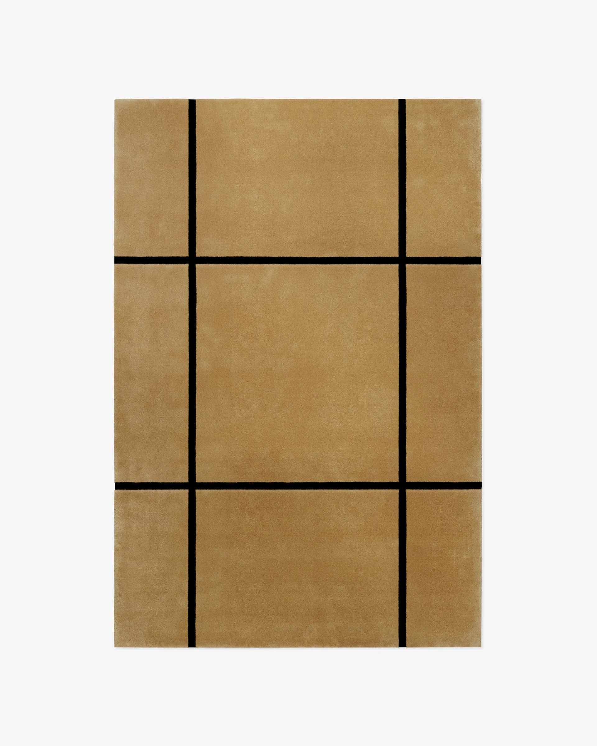 Cadro camel woolen Hand Tufted Carpet