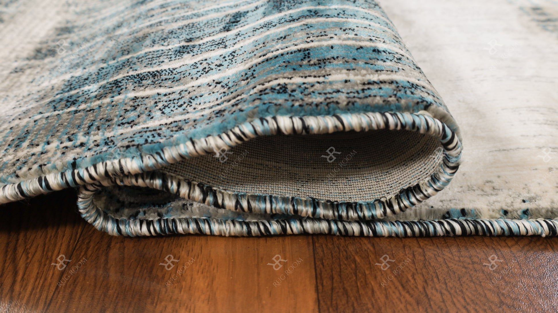 Rug Room Blue 224 Tactile Luxe Textured Carpet