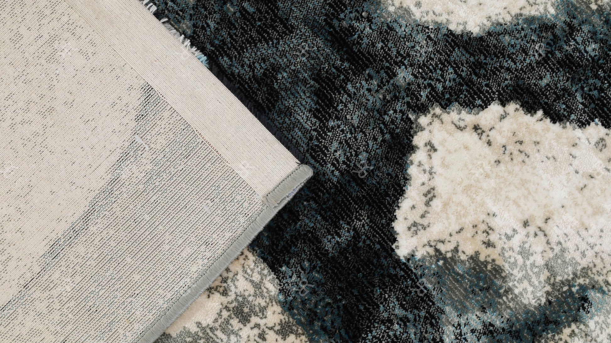 Black 206 Tactile Luxe Textured Carpet - Rug Room