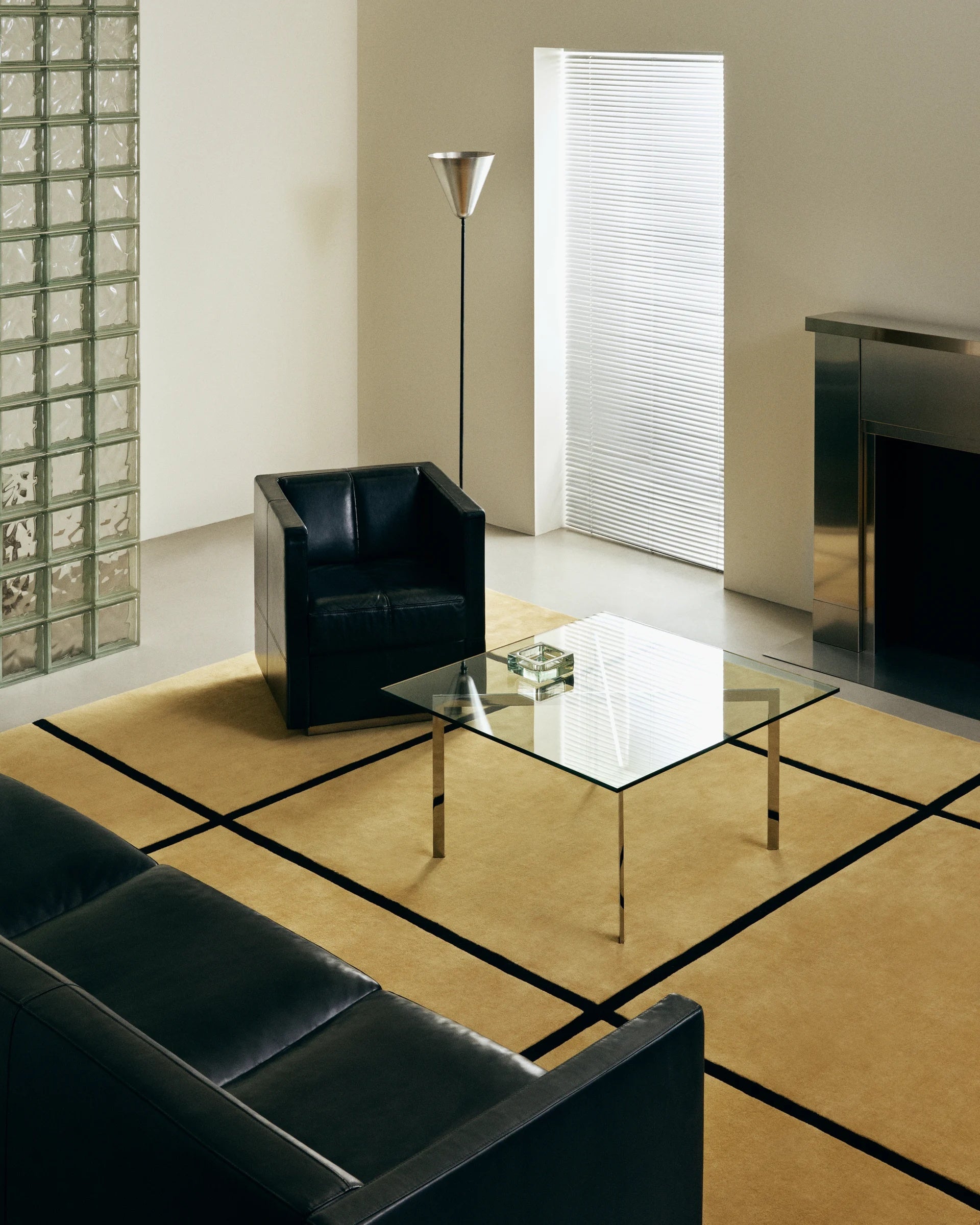 Cadro camel woolen Hand Tufted Carpet