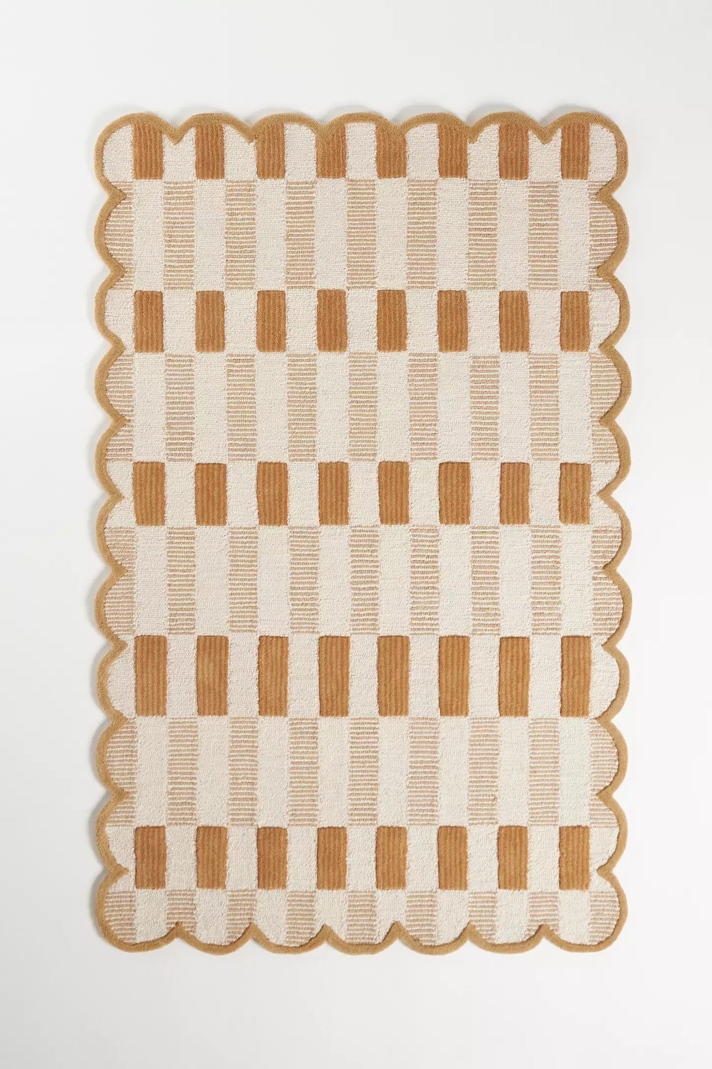 Cascade Brown Woolen Hand Tufted Carpet